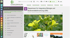 Desktop Screenshot of dib.boku.ac.at