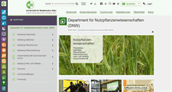Desktop Screenshot of dnw.boku.ac.at