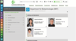 Desktop Screenshot of biotec.boku.ac.at