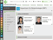 Tablet Screenshot of biotec.boku.ac.at