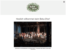 Tablet Screenshot of bokuchor.boku.ac.at